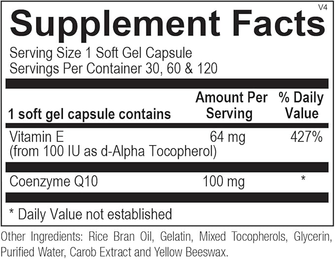 HormoneSynergy CoQ10 100 mg. by Dr. RetzlerRx™ - 60 Softgels