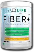 Project AD Fiber+ Vegan Fiber Supplement Powder Supports Gut Health and Digestive Regularity (Mango 16.4 oz)