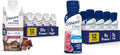 Ensure Max Protein Nutrition Shake 30g Protein 12 Pack + Ensure Clear Nutrition Drink 0g Fat Blueberry Pomegranate 10 Fl Oz 12 Pack