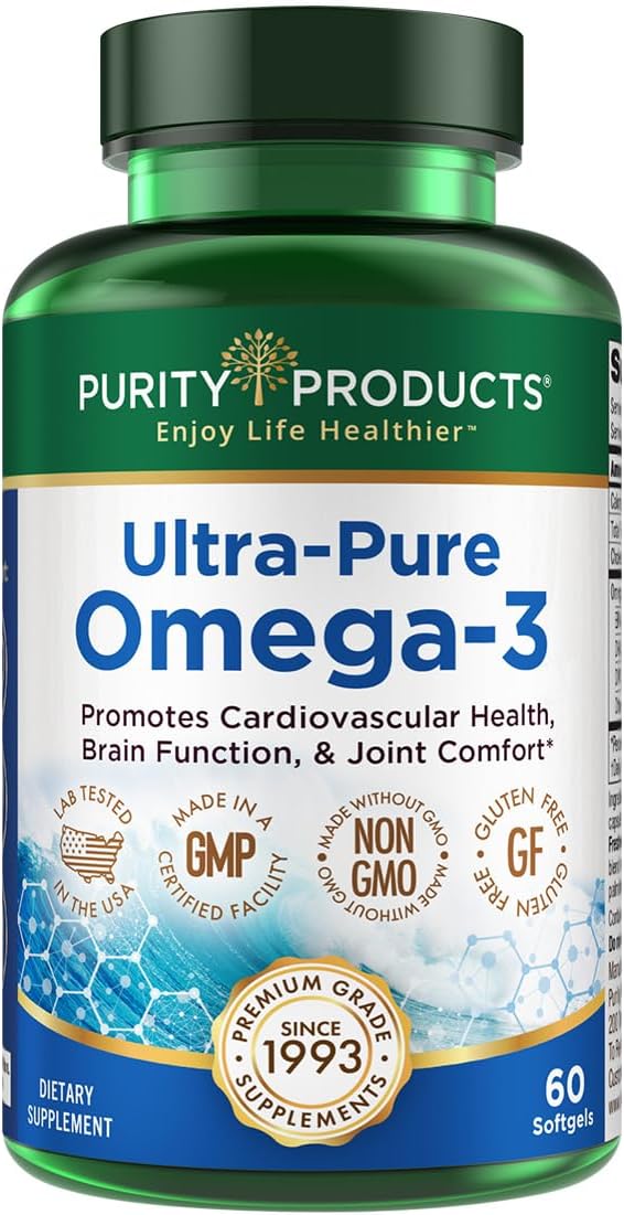 Purity Products - Ultra Pure Omega 3 60 softgels