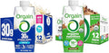 Bundle of Orgain 30g High Protein Shake Vanilla Bean 5g BCAAs 11 Fl Oz + Orgain Organic Nutritional Protein Shake Iced Café Mocha16g Grass Fed Whey Protein Vitamins 11 Fl Oz 12 Pack Each