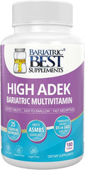 High A D E K Bariatric Multivitamin for Post DS/SADI Surgery 25 Essential Nutrients for Post-Weight Loss Surgery 180 Tablets Meets ASMBS Guidelines for Bariatric Bypass