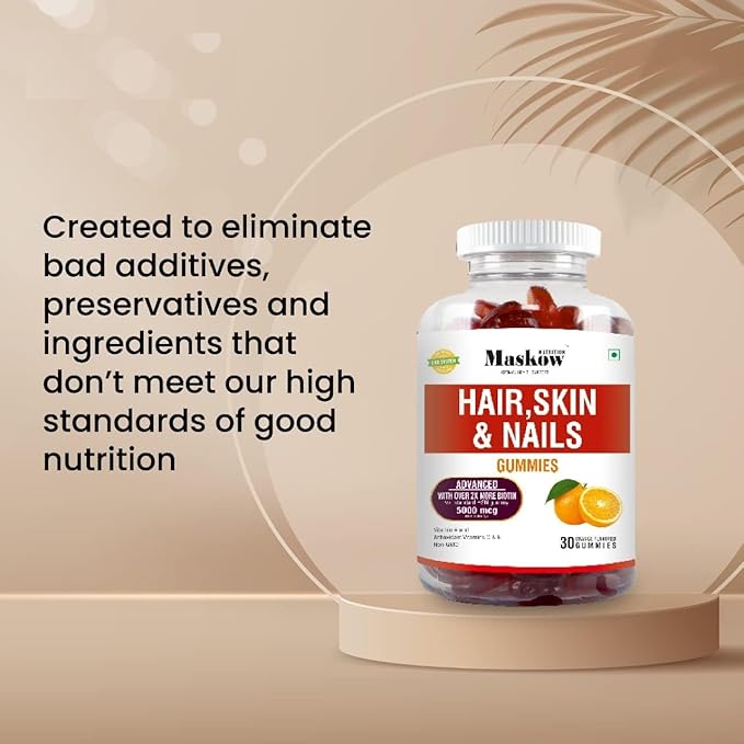 NUTRITION HAIR SKIN &amp NAILS GUMMIES for IMMUNITY