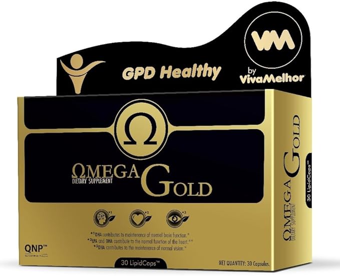 Vegan Omega Gold - Omega 3 6 and 9 Supplement 30 Capsules