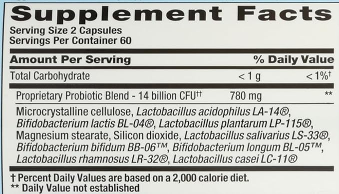 PB8 Pro-biotic Acidophilus 120-count- (Value Pack of 2)