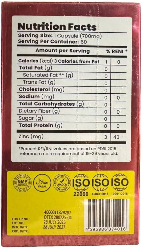 OhayoTYO EX Lumine White Glutathione 700mg 60 Capsules