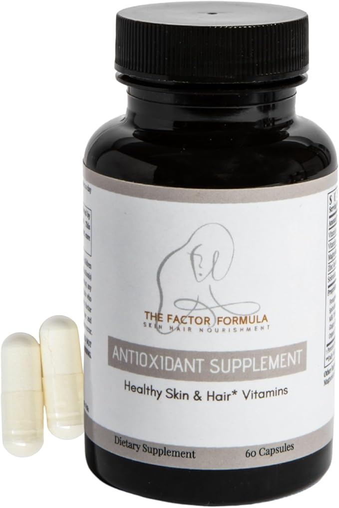 Hair Vitamins for Women – Biotin-Free Hair Skin &amp Nails Supplement for Hair Growth &amp Healthy Skin – Daily Beauty Support – 60 Capsules
