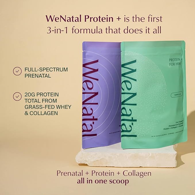 WeNatal Prenatal Protein+ Together