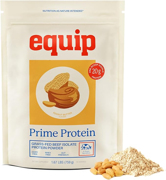 Equip Foods Prime Protein Powder Peanut Butter &amp Prime Protein Powder Chocolate