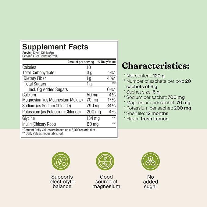 SAVVY Bone Broth Power Vanilla Protein Powder 22g Protein 12g Collagen &amp Recharge Electrolyte Powder Sugar Free Conscious Hydration Drink with Sodium Magnesium Potassium Glycine Lemon Flavo