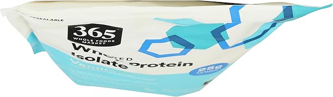 365 by Whole Foods Market Whey Protein Isolate Vanilla 32 Ounce