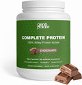 GenoPalate Complete 100% Whey Protein Isolate 22g Protein Chocolate Keto-Friendly Supports Muscle Recovery Digestion &amp Weight Management MCT Oil &amp Apple Pectin 24 Servings