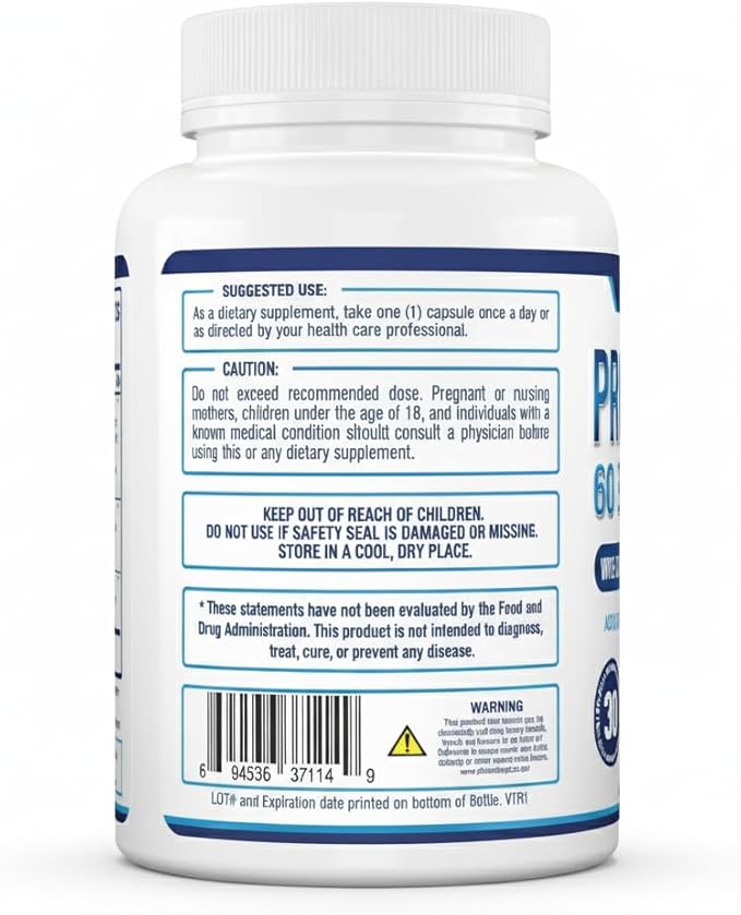 Purely Optimal Probiotics for Digestive Health 60 Billion CFU – Delayed-Release with Digestive Enzymes &amp Organic Prebiotics – Bloating Immune &amp Energy Support 30 Caps