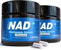 NAD Supplement - NAD Nicotinamide Riboside Resveratrol Liposomal NAD+ Supplement 1000mg for for Women &amp Men - Healthy Aging Brain and Cellular Energy Non-GMO Gluten-Free 160 Capsules