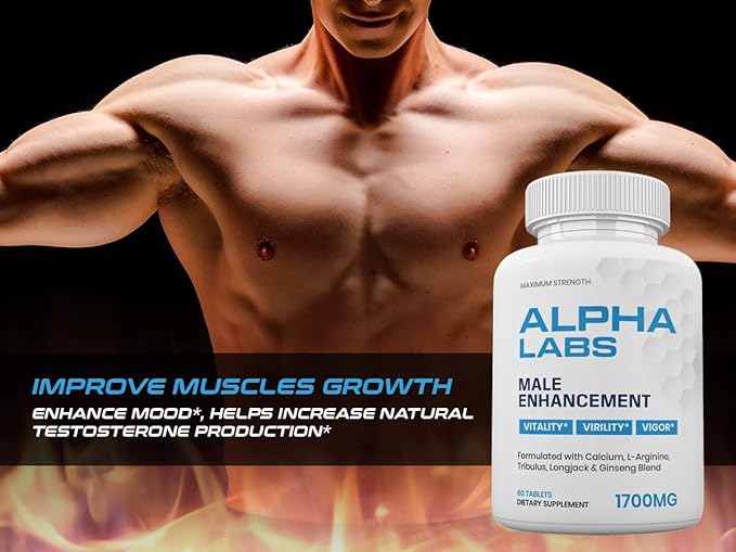 Zonata Official Alpha Labs Dietary Supplement for Male Natural Formula to Sustain Energy &amp Performance Levels Alphalabs Best Reviews (60 Tablets)