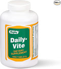 Rugby Daily-Vite Multivitamin Tablets Gluten-Free Dietary Supplement for Adults Supports Overall Health No Artificial Flavors - 1000 Count (1 Pack)