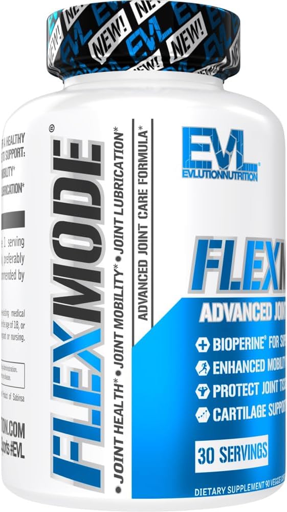 FLEXMODE Joint Supplement with Glucosamine Chondroitin MSM (30 Servings) Plus Advanced Daily Multivitamin for Men with Essential Vitamins Minerals &amp Phytonutrient Complex (60 Servings)