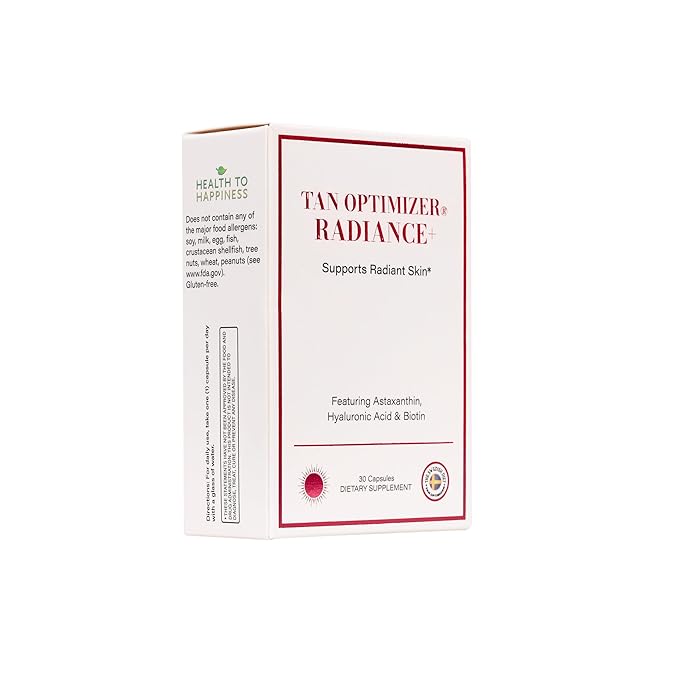 Tan Optimizer Radiance+ Advanced Skin Firmness &amp Luminosity Beauty-From-Within Supplement | 3×10 Blister Packs