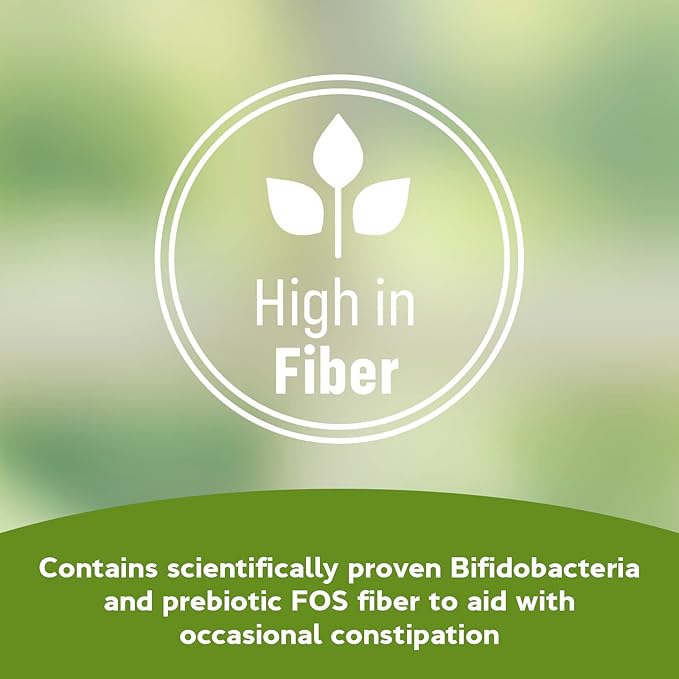 Optibac Probiotics Bifido &amp Fibre - Vegan Probiotics for Digestive Health &amp Occasional Constipation 25 Billion CFU &amp Prebiotic - 10 Sachets