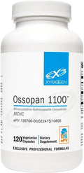 XYMOGEN Ossopan 1100 - Supports Bone Strength + Bone Health - Calcium Supplement with Microcrystalline Hydroxyapatite Phosphorus - Calcium for Women and Men (120 Capsules)