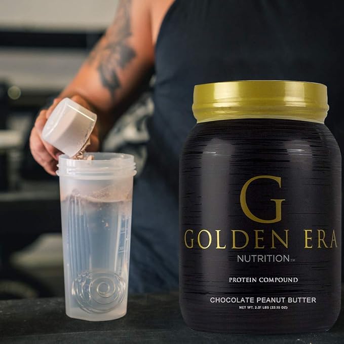 Whey Protein Compound Powder Vanilla Flavor Gluten-Free 2 Pounds