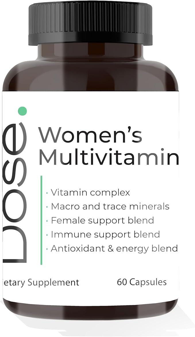 DOSE Women's Multivitamin Supplement 60 Capsules