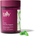 Tally Health Defend - Immune Support &amp Longevity Supplement Vegan Non-GMO with Quercetin Vitamin C Beta-glucan Zinc Vitamin D3-60 Capsules 30-Day Supply