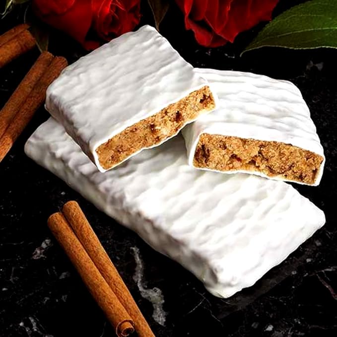 Nutmeg State Nutrition - High Protein Snack Bars 10g Protein 160 Calories Low Sodium 21g Carbs 3g Fiber 7 Servings Per Box (Oatmeal Cinnamon Raisin)