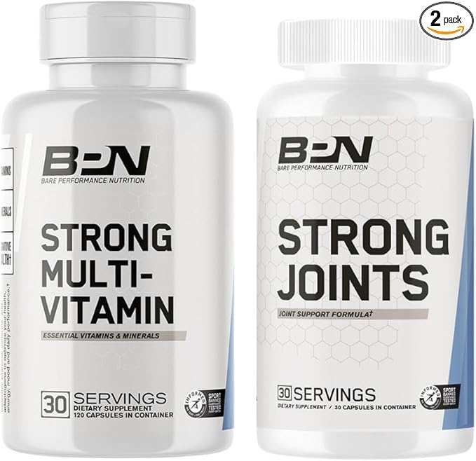 BARE PERFORMANCE NUTRITION BPN Strong Multi-Vitamin &amp Strong Joints Bundle