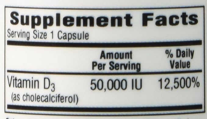 Bio-Tech - D3-50 50000 IU 100 Count (Pack of 2)