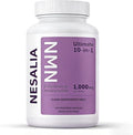 Lazra Nesalia NMN 10-in-1 CapsulesNMN Complex 1000mg Per Serving with Nicotinamide Mononucleotide Resveratrol CoQ10 Quercetin &amp Glutathione 120 Veggie Capsules