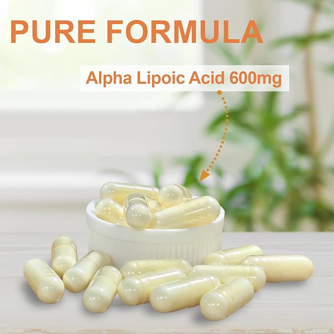 ALA &amp CoQ10 Capsules 2-Pack Bundle – Supports Advanced Antioxidant Action &amp Cellular Energy for Adults