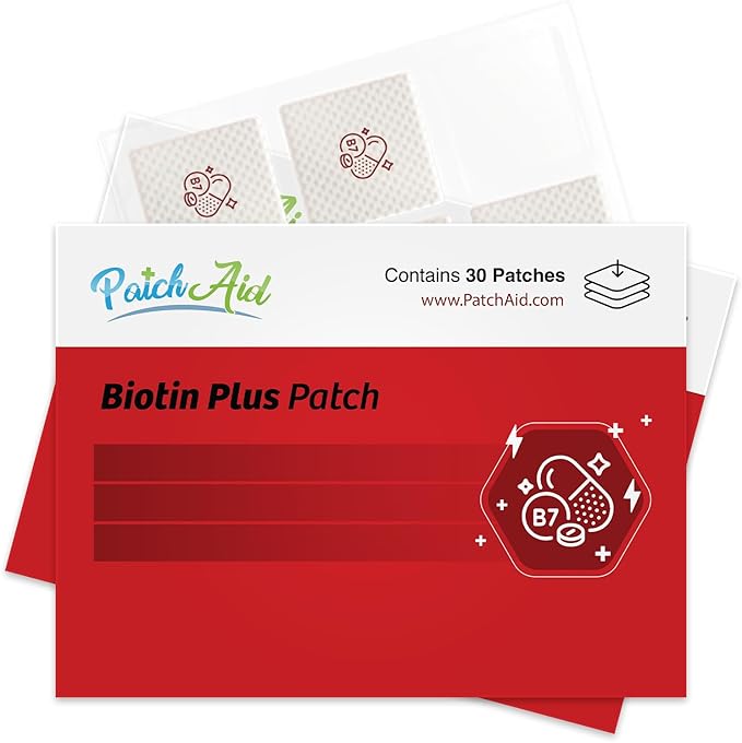 PatchAid Biotin Plus Topical Patch 30-Day Supply