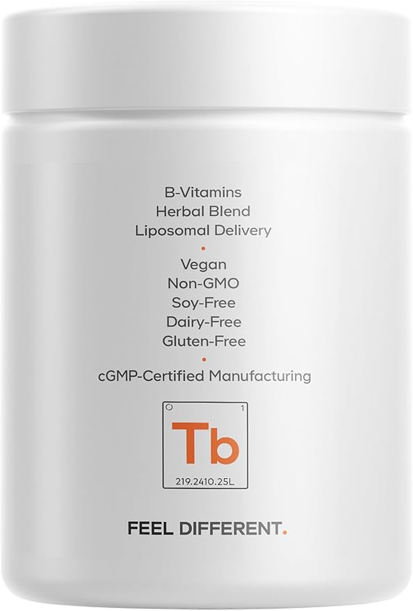 Codeage Teen Brain Focus Vitamins+ Citicoline Cognizin L-Theanine Ginkgo Rhodiola Lavender Magnesium Vitamin B6 B12 Folate - 2-Month Supply - 12-18 Years - Liposomal Supplement - 60 Capsules