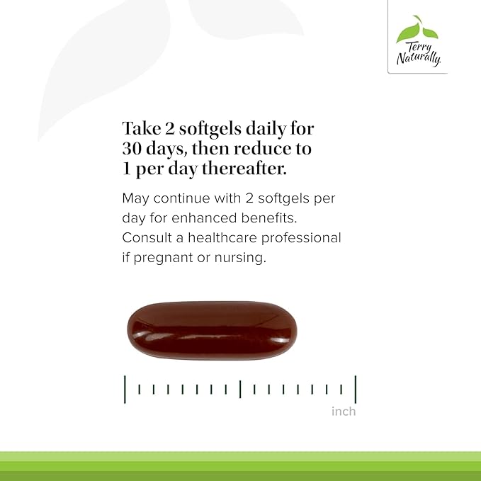 Terry Naturally Hair Renew Formula - Healthy Hair Growth Supplement with Biotin B Vitamins &amp Zinc - Millet Seed Oil for Keratin Production Support &amp Stronger More Radiant Strands - 60 Softgel