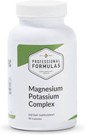 Professional Formulas Magnesium Potassium Complex – Highly Absorbable Magnesium (Malate &amp Citrate) and Potassium Citrate – Supports Healthy Muscle Nerve Heart and Electrolyte Balance – 90 Capsu