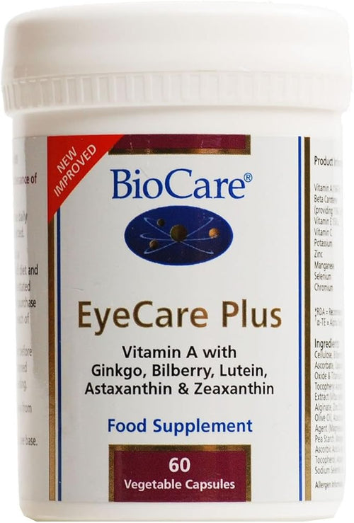(2 Pack) - Biocare - EyeCare Plus | 60 Vegicaps | 2 Pack Bundle