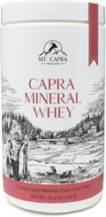Mt. Capra Mineral Whey | A Whole Food Bio-Available Mineral/Electrolyte Powder Supplement from Goat Milk Whey Rich in Potassium Alkalizing | 28 Servings - 25.4 oz