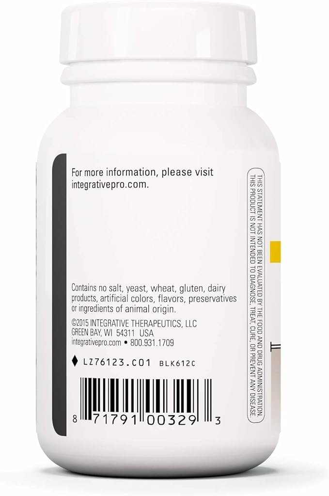 Integrative Therapeutics Vitaline CoQ10 100 mg - Brain Health Support Supplement for Adults* - Supports Heart Health* - Dairy-Free - Tropical Fruit Flavored 30 Chewable Tablets (30 Servings)