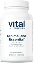 Vital Nutrients Minimal and Essential Multivitamin - Vegetarian One per Day Multi Vitamin Mineral &amp Antioxidant Supplement* - Iron-Free - Gluten Dairy Soy Free - Non-GMO - 90 Capsules