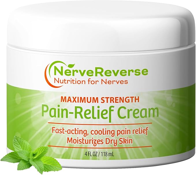 NerveReverse Neuropathy Nutritional Supplement and NerveReverse Topical Pain Cream Bundle