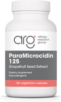 Allergy Research Group ParaMicrocidin 125 Supplement - Grapefruit Seed Extract 250mg Supports Metabolic Function Vegetarian Capsules - 150 Count