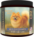 Multivitamins Balanced Nutrition for Your Pomeranian 90 Count Made in The USA with Real Bacon