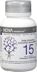 NOVA Probiotics Multi-Strain 15 Billion Probiotics per Capsule -60 VCaps