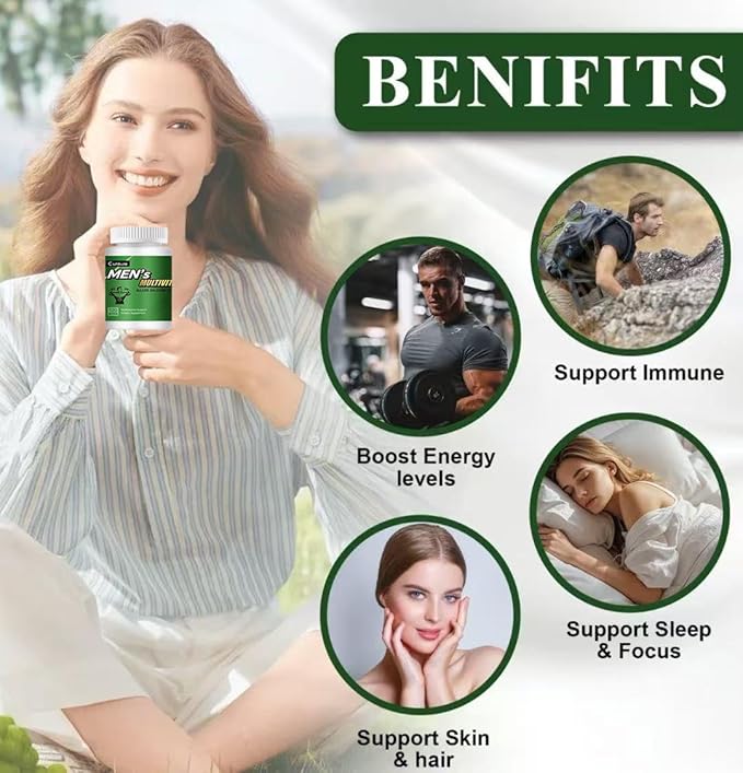 120 multivitamins and Minerals per Bottle
