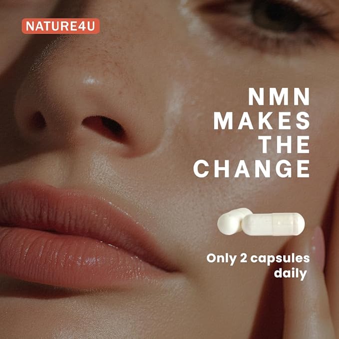 NMN (Nicotinamide Mononucleotide) 320mg NAD+ Alternative Supplement for Anti Aging 60 Capsules | Supports Cellular Energy Muscle &amp Wellness