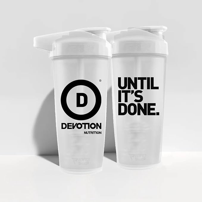 Devotion Nutrition Protein Powder Packets: Variety Pack with Shaker Bottle - 6 Flavors 12 Single Serve Packets - 20g Protein No Added Sugar Gluten-Free