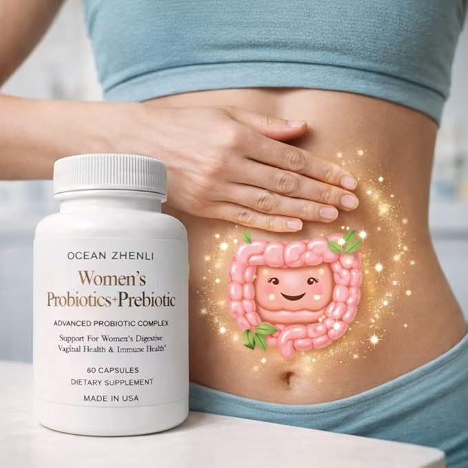 Women’s Probiotics + Prebiotic Supplement – 60 Capsules
