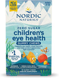 Nordic Naturals Children’s Eye Health Gummies Strawberry Lemonade - 30 Gummies for Kids - 484 mg Total Omega-3s DHA Lutein &amp Zeaxanthin - Brain Health Antioxidant Support Non-GMO - 30 Servings