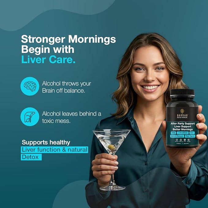 DHM Metabolic Balance &amp Morning Refresh Supplement | Fuller Health After Party | Post-Celebration Wellness Support | 60 Capsules